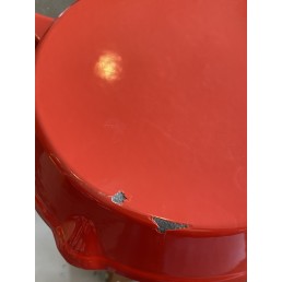 Emaliuota ketaus keptuvė Grand Feu 25 cm (raudona)