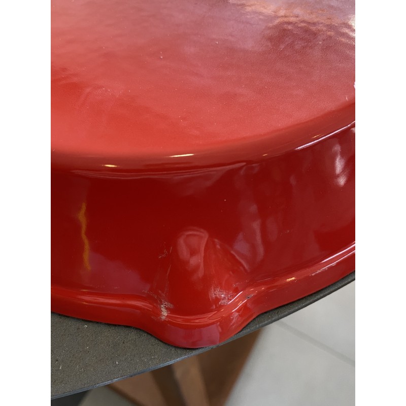 Emaliuota ketaus keptuvė Grand Feu 25 cm (raudona)