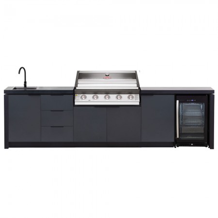 Lauko virtuvė Cabinex Premium su Beefeater 1600S 5 degiklių