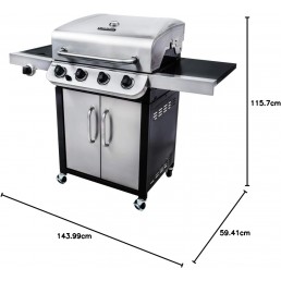 Dujinis grilis Char-Broil Convective 440S