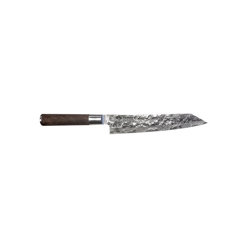Damasko plieno japoniškas mėsos peilis Satake Kuro Kiritsuke 23 cm