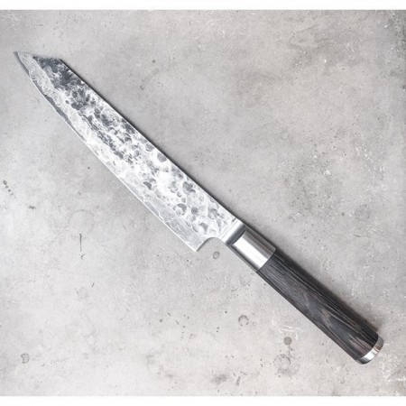 Damasko plieno japoniškas mėsos peilis Satake Kuro Kiritsuke 23
