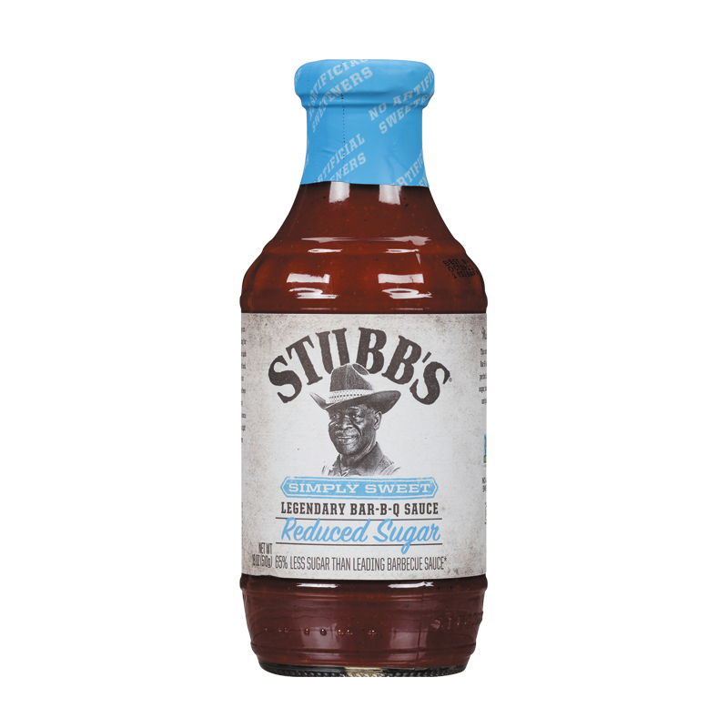 Padažas Stubb's Simply Sweet Reduced Sugar BBQ